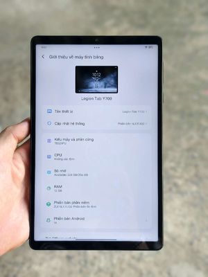 Lenovo legion tab y700 2025 chíp Snapdragon 8gen3. Mua bán Máy tính bảng tại Thành phố Thủ Đức Tp Hồ Chí Minh được đăng bởi NANI MOBILE