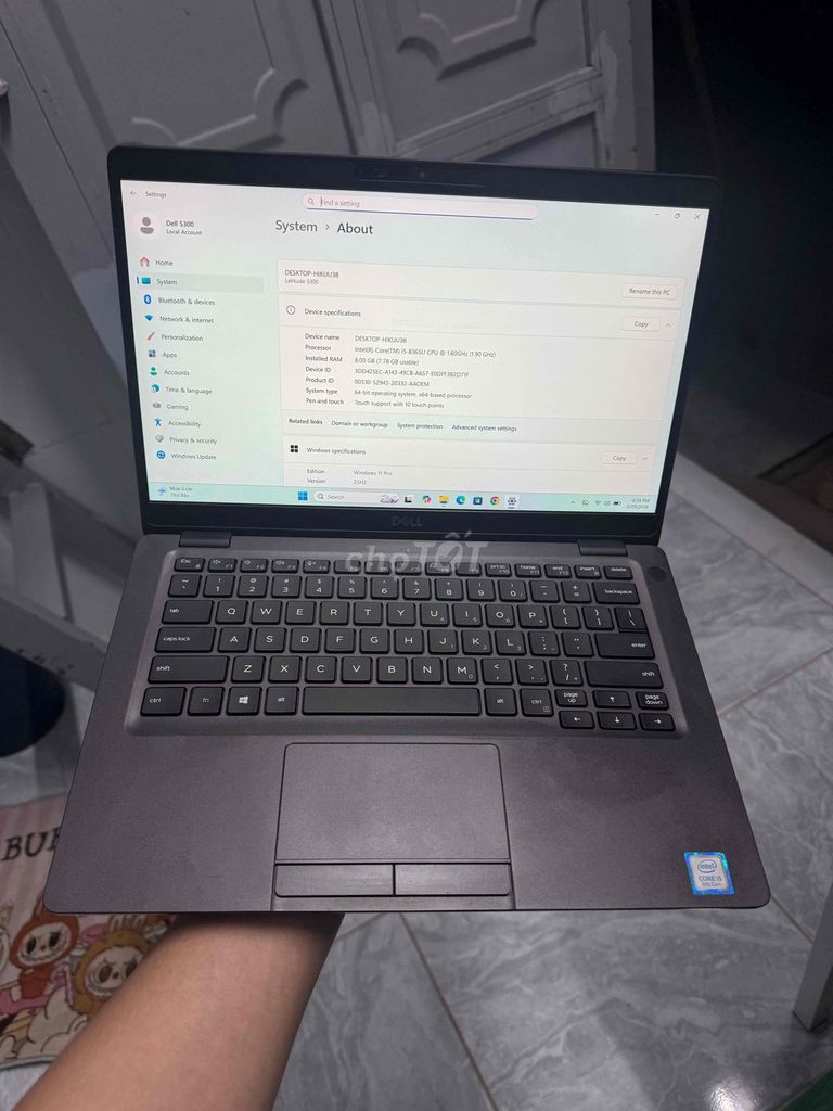 Dell Latitude 5300 i5 8365U 8GB/256GB Cảm ứng. Mua bán Laptop tại Quận 12 Tp Hồ Chí Minh được đăng bởi NTTU hình 1