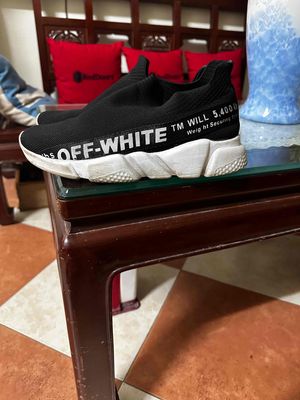 Giày thể thao Off-White Nam Đen size 41. Mua bán Giày dép tại Quận Hai Bà Trưng Hà Nội được đăng bởi Trần H A