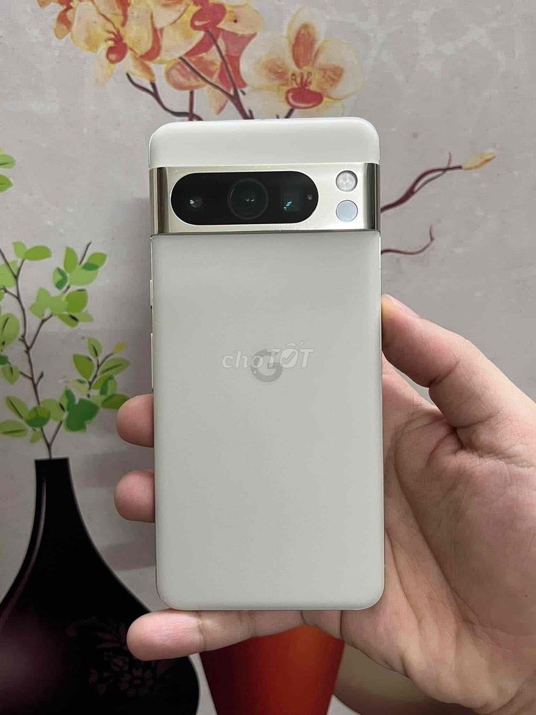 Google Pixel 8 Pro trắng BH 6th có trả góp