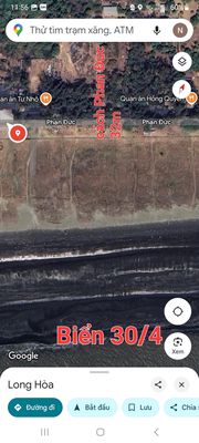 1,55 ha, 300thổ +1,5 ha vườn, hẻm 5m, cách biển 30/4 32m, cần giờ. Mua bán đất tại Huyện Cần Giờ Tp Hồ Chí Minh được đăng bởi Võ Phú Niêm