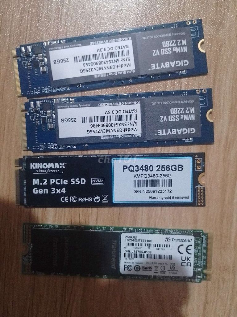 Ổ cứng SSD Gigabyte NVMe V2 250GB NVMe Gen3x4. Mua bán Linh kiện (RAM, Card...) tại Quận Bắc Từ Liêm Hà Nội được đăng bởi Long Nguyễn hình 1