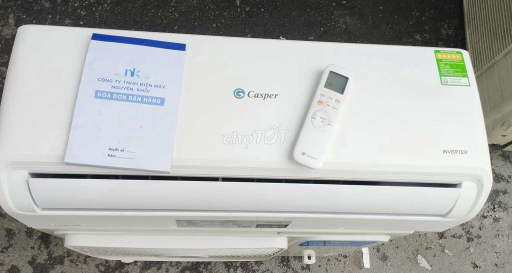 Máy Lạnh Casper 1Hp INVERTER Lướt Gas R32( GÓP 0%)