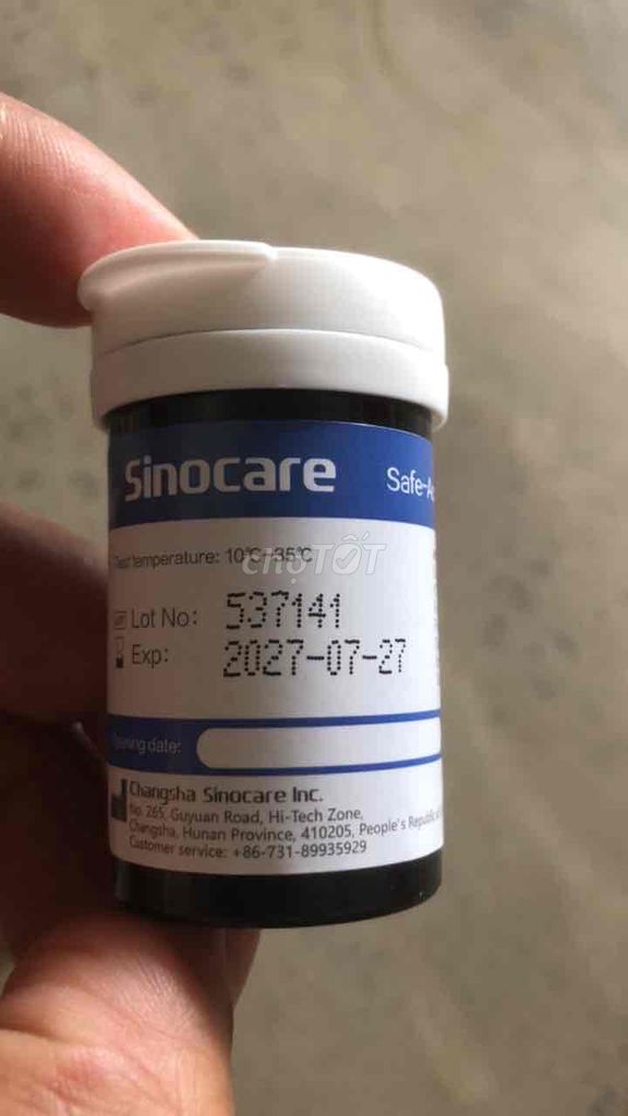 Que thử đường huyết Sinocare Safe-Accu. Mua bán Đồ chuyên dụng, Giống nuôi trồng tại Thành phố Buôn Ma Thuột Đắk Lắk được đăng bởi Dinh van Viet hình 1