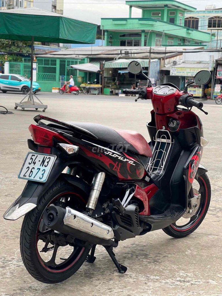 Yamaha Nouvo 4 2010 135 tem Limited Đen Đỏ. Mua bán Xe máy tại Quận Bình Tân Tp Hồ Chí Minh được đăng bởi BÙI TIẾN DŨNG hình 13