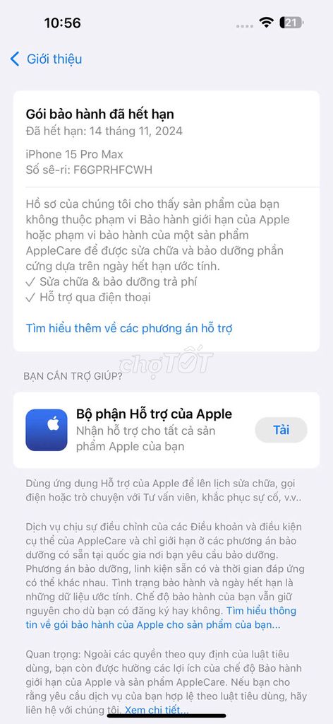 Apple iPhone 15 Pro Max 256GB Như mới. Mua bán Điện thoại tại Quận Hà Đông Hà Nội được đăng bởi Đức hình 1