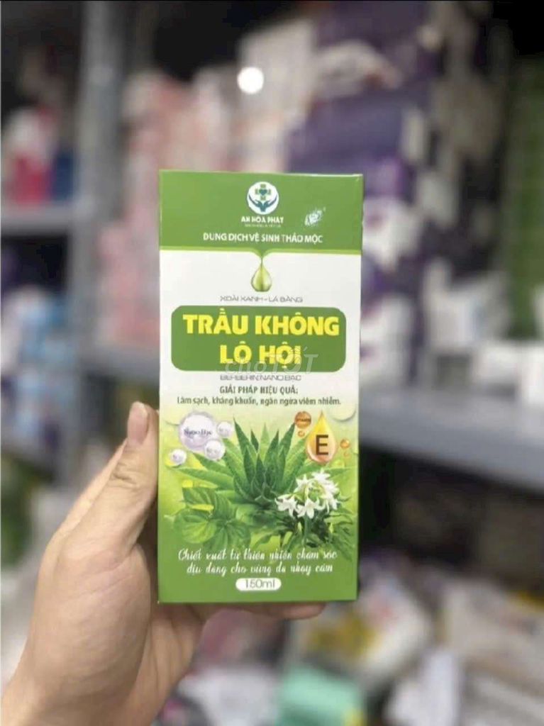 Dung dịch vệ sinh trầu không lô hội