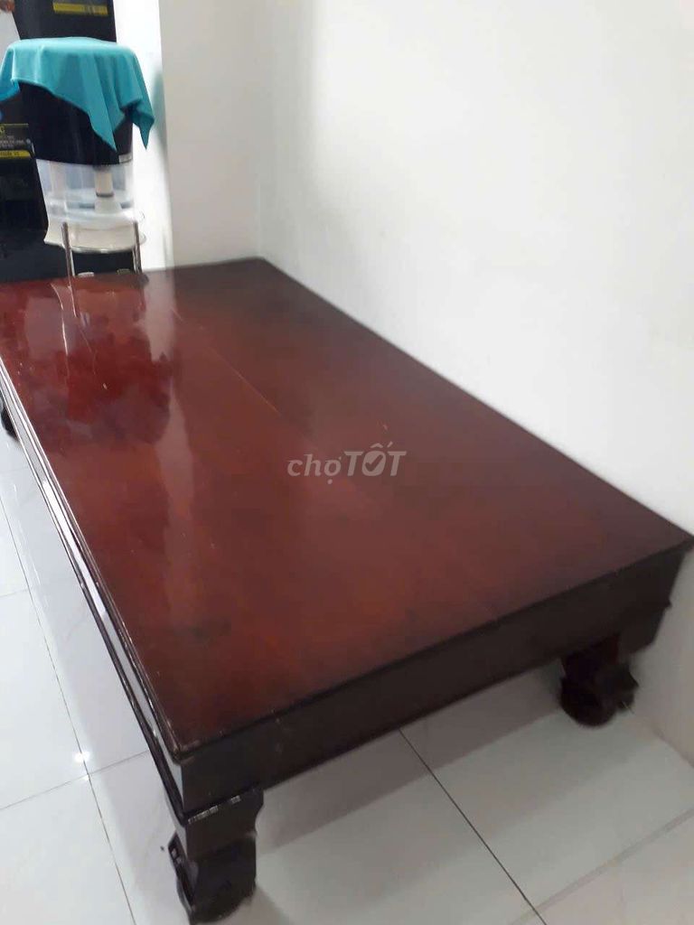 Phản gỗ căm xe nâu đỏ đơn giản. Mua bán Nội thất, đồ gia dụng khác tại Quận 6 Tp Hồ Chí Minh được đăng bởi Dung My hình 1