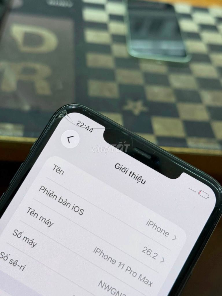 Apple iPhone 11 Pro Max 256GB Nứt kính, pin yếu. Mua bán Điện thoại tại Quận Hà Đông Hà Nội được đăng bởi Hội Đồ Điện Tử hình 1