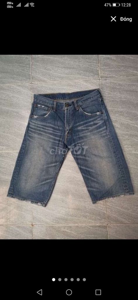 Quần short jeans Levis 503 WashDNVin00sU.S size 29. Mua bán Quần áo tại Quận Gò Vấp Tp Hồ Chí Minh được đăng bởi Hàng 2handsgood hình 1