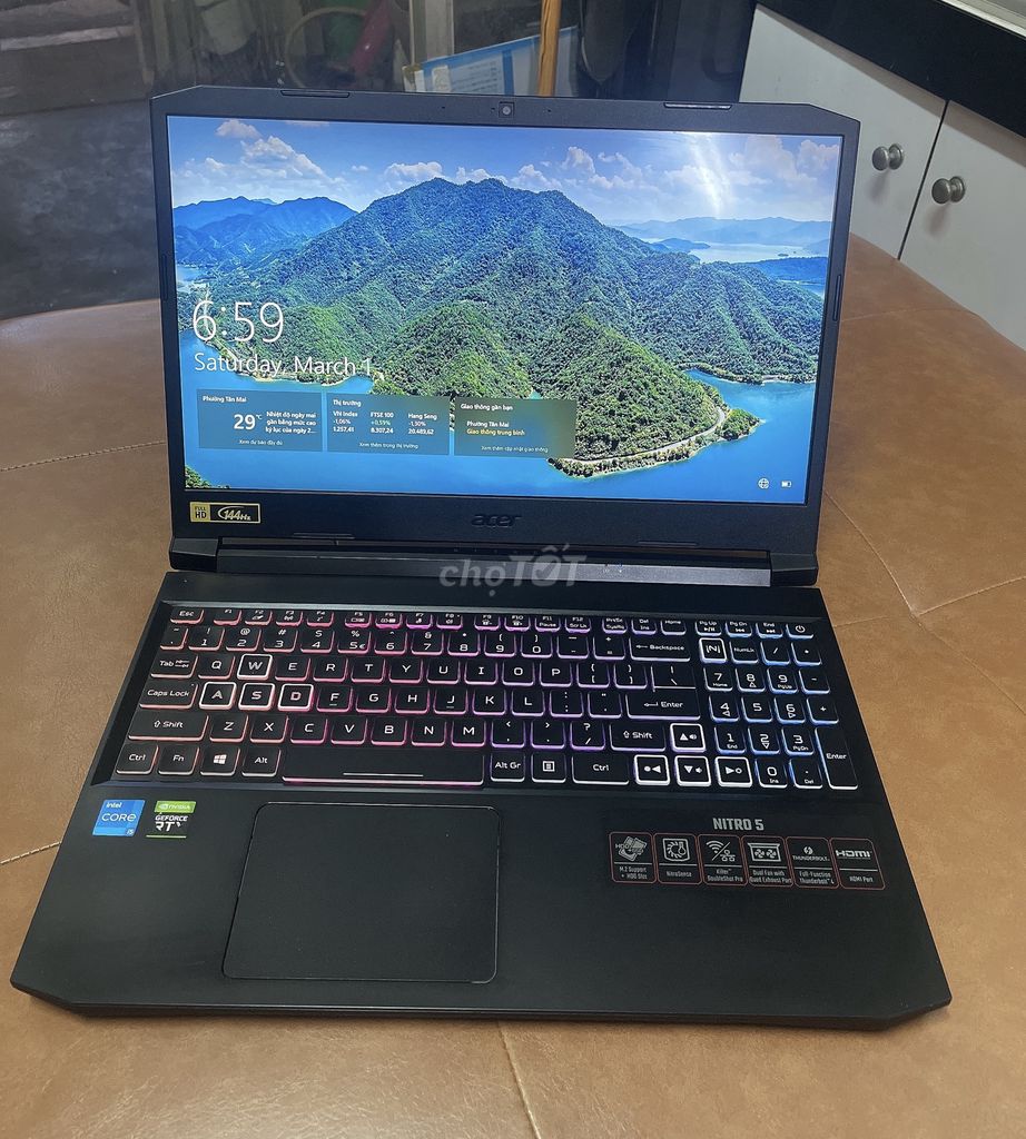 ACER NITRO 5 GAME I5-11400H/16Gb/512Gb/VGA RTX3050