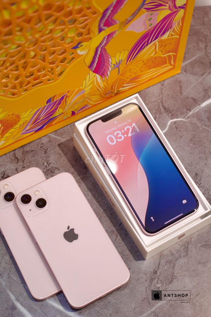 iPhone 13 Hồng Pink 128GB Zin Đẹp 99%