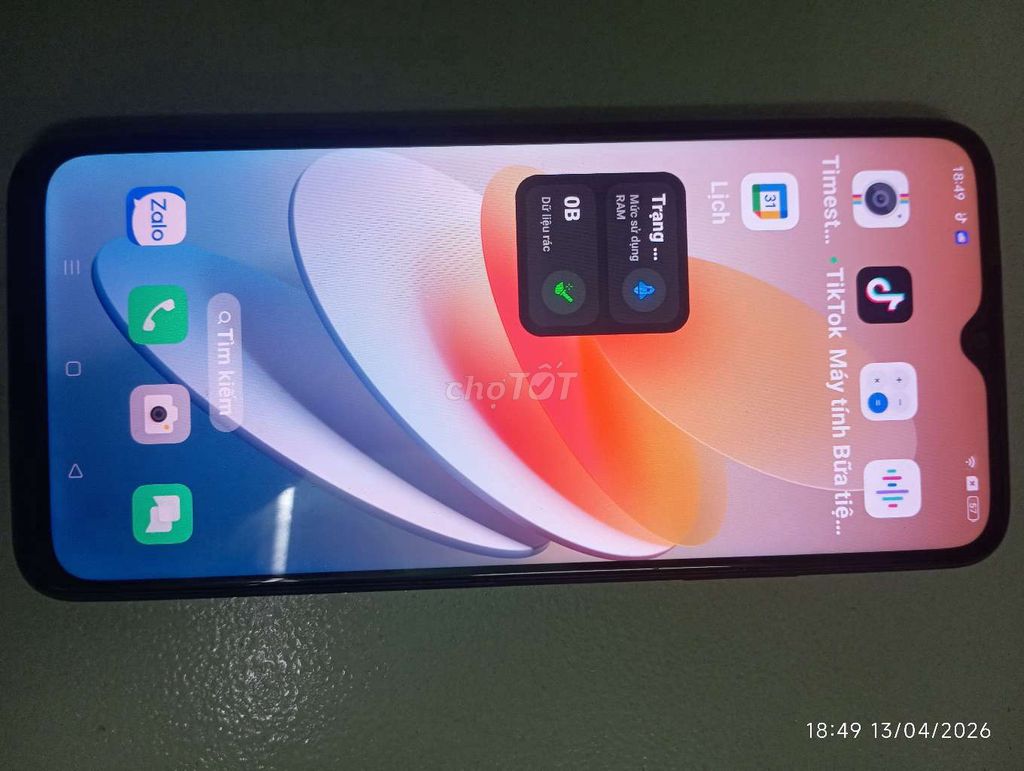 Oppo A17K 64GB Xanh. Mua bán Điện thoại tại Quận 7 Tp Hồ Chí Minh được đăng bởi Huệ Mẫn  hình 1