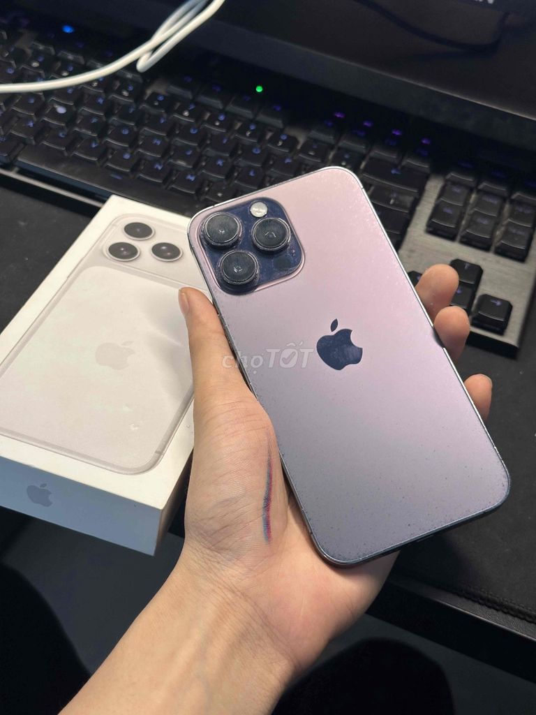 Apple iPhone 14 Pro Max 128GB Tím. Mua bán Điện thoại tại Thành phố Buôn Ma Thuột Đắk Lắk được đăng bởi Phạm Văn Nam hình 1