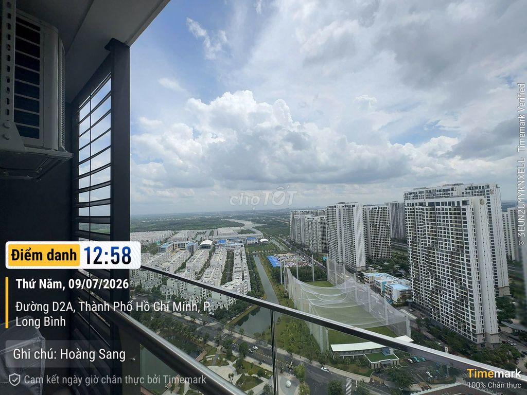 Cho thuê The Opus One 1PN+ 55m², view công viên VinWonders cực đẹp