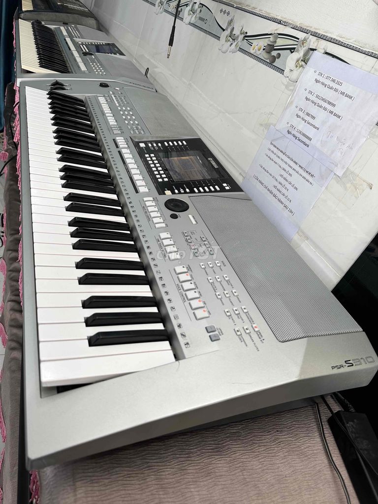 Đàn yamaha psr s910 đã gia cố cạnh 8tr đồng