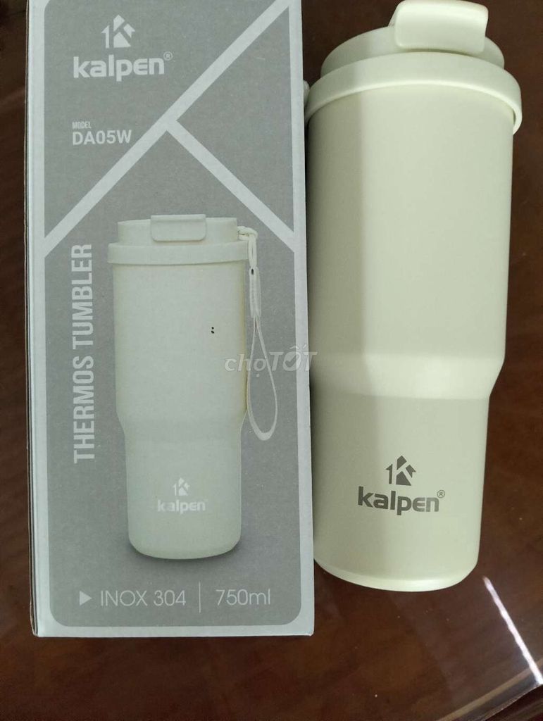 Bình giữ nhiệt Kalpen DA05W Inox 304. Mua bán Dụng cụ nhà bếp tại Huyện Mỏ Cày Bắc Bến Tre được đăng bởi Trương Phương hình 1
