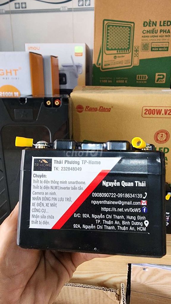 Ắc quy xe máy Lithium-ion 12V 6Ah. Mua bán Phụ tùng xe tại Thành phố Thuận An Bình Dương được đăng bởi Nguyễn quan Thái hình 5