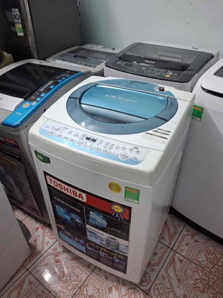 máy giặt toaahiba 9kg inventer đã qua sử dụng. Mua bán Máy giặt tại Quận 7 Tp Hồ Chí Minh được đăng bởi shop đồ cũ hình 1
