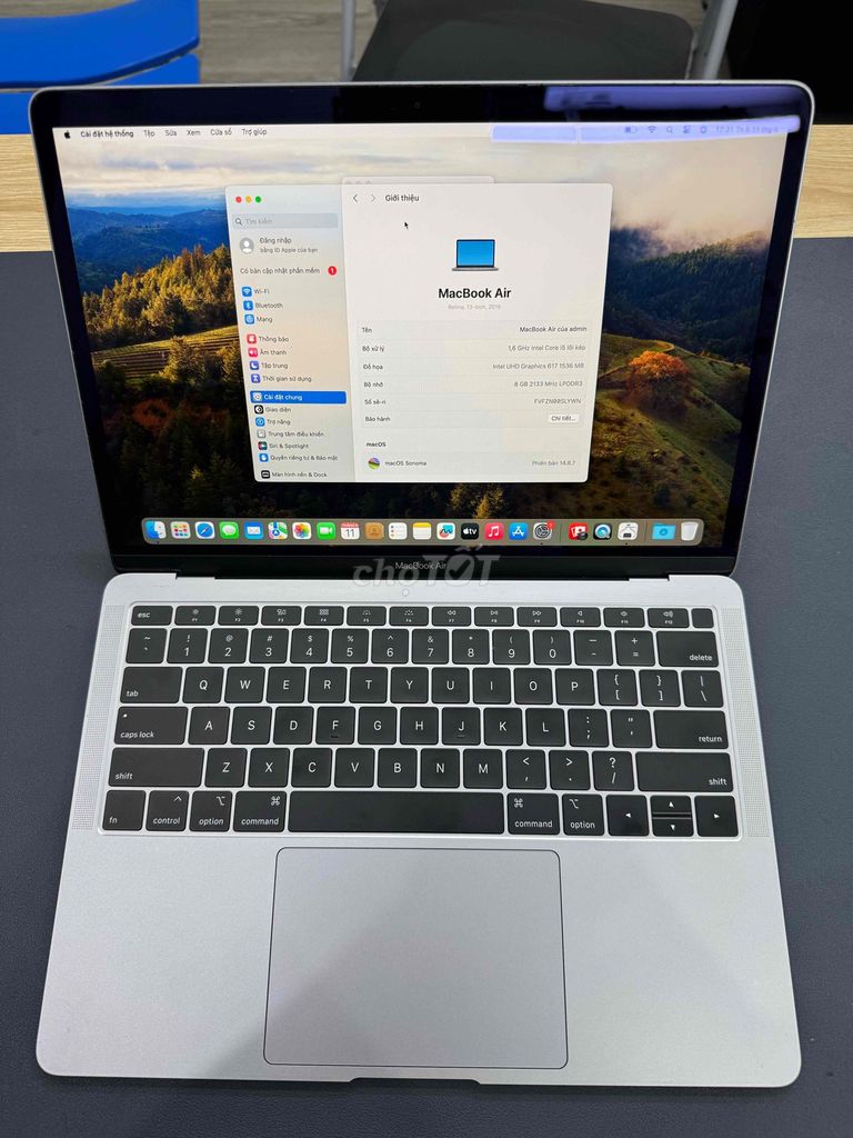 Apple MacBook Air  Core i5 13.3 inch 8GB/128GB. Mua bán Laptop tại Quận Cầu Giấy Hà Nội được đăng bởi CỬA HÀNG TP MOBILE IPHONE CHÍNH HÃNG GIÁ TỐT HN hình 1