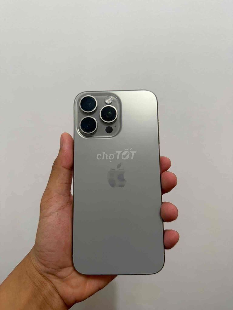 Apple iPhone 15 Pro Max Xám. Mua bán Điện thoại tại Huyện Phù Cát Bình Định được đăng bởi Apple center hình 1