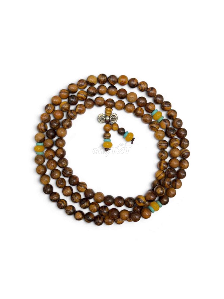 Chuỗi Vòng 108 Hạt Gỗ Hoa Lê 6-8mm mix charm. Mua bán Phụ kiện thời trang khác tại Huyện Cao Lộc Lạng Sơn được đăng bởi Mạnh Tường hình 1