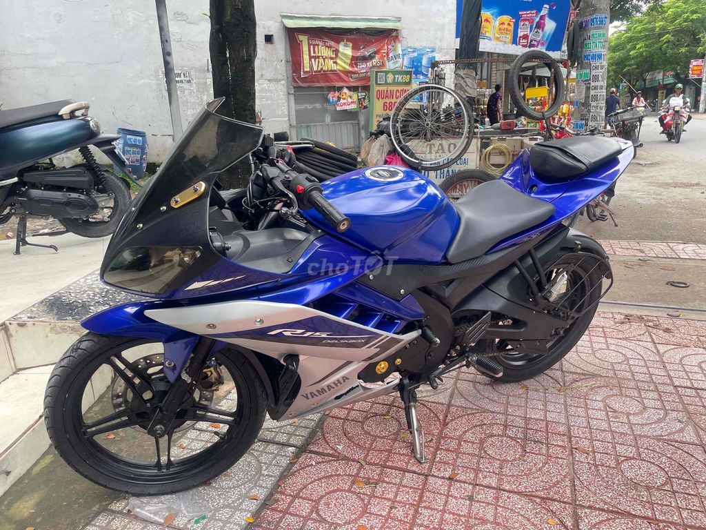 Yamaha R15V2 2015 máy zin biển số 86. Mua bán Xe máy tại Huyện Bình Chánh Tp Hồ Chí Minh được đăng bởi Phong Vũ hình 6