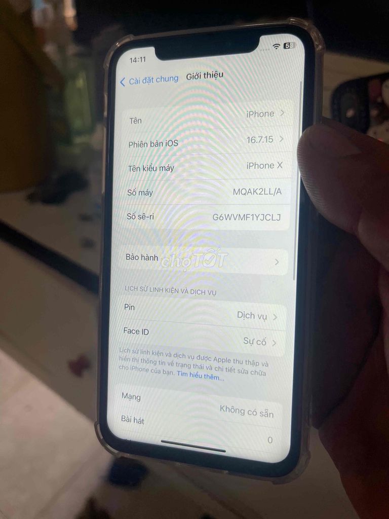iPhone X Trắng. Mua bán Điện thoại tại Thành phố Đồng Xoài Bình Phước được đăng bởi cuongle store hình 1
