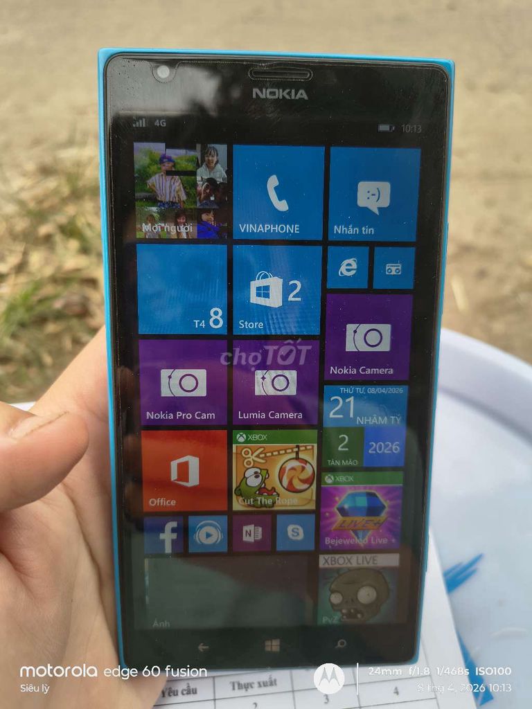 Nokia Lumia 1520 Xanh lam. Mua bán Điện thoại tại Quận Cầu Giấy Hà Nội được đăng bởi Tuấn hình 1