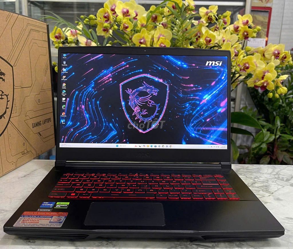 MSI Thin GF63 CORE I7-12650H RAM 16GB RTX 3050. Mua bán Laptop tại Quận Tân Phú Tp Hồ Chí Minh được đăng bởi PHAN TRỌNG THIỆN hình 1