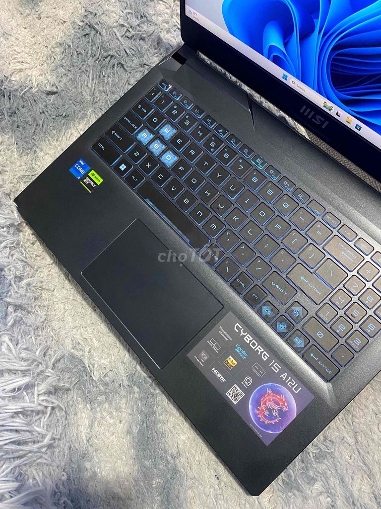 MSI CyBorg 15 i5-12450H/15.6”/16GB/512GB/RTX2050. Mua bán Laptop tại Quận Ninh Kiều Cần Thơ được đăng bởi Thanh Phương hình 1