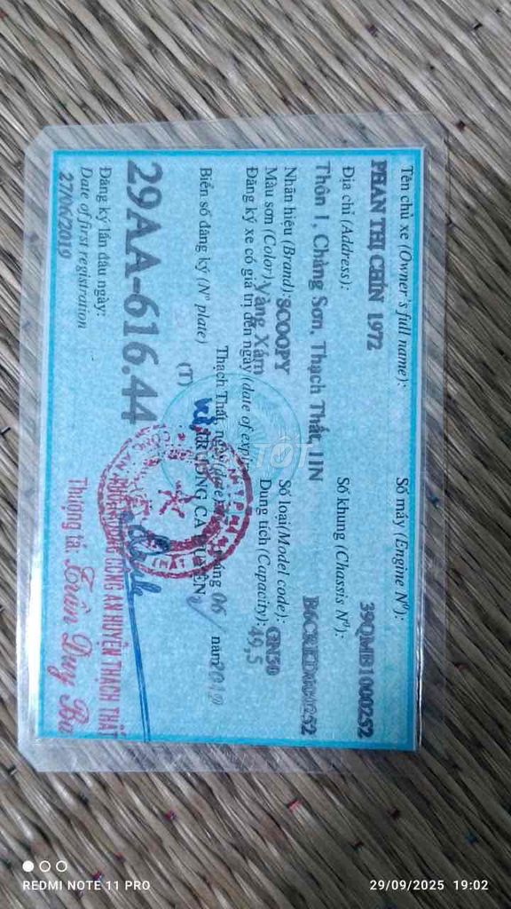 nhà thừa chiếc xe tay ga 50 CC cần bán. Mua bán Xe máy tại Quận Nam Từ Liêm Hà Nội được đăng bởi tâm hình 5