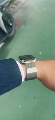 Apple Watch Series 7 Thép Gold 45mm. Mua bán Thiết bị đeo thông minh tại   được đăng bởi Nguyễn Thế Toàn