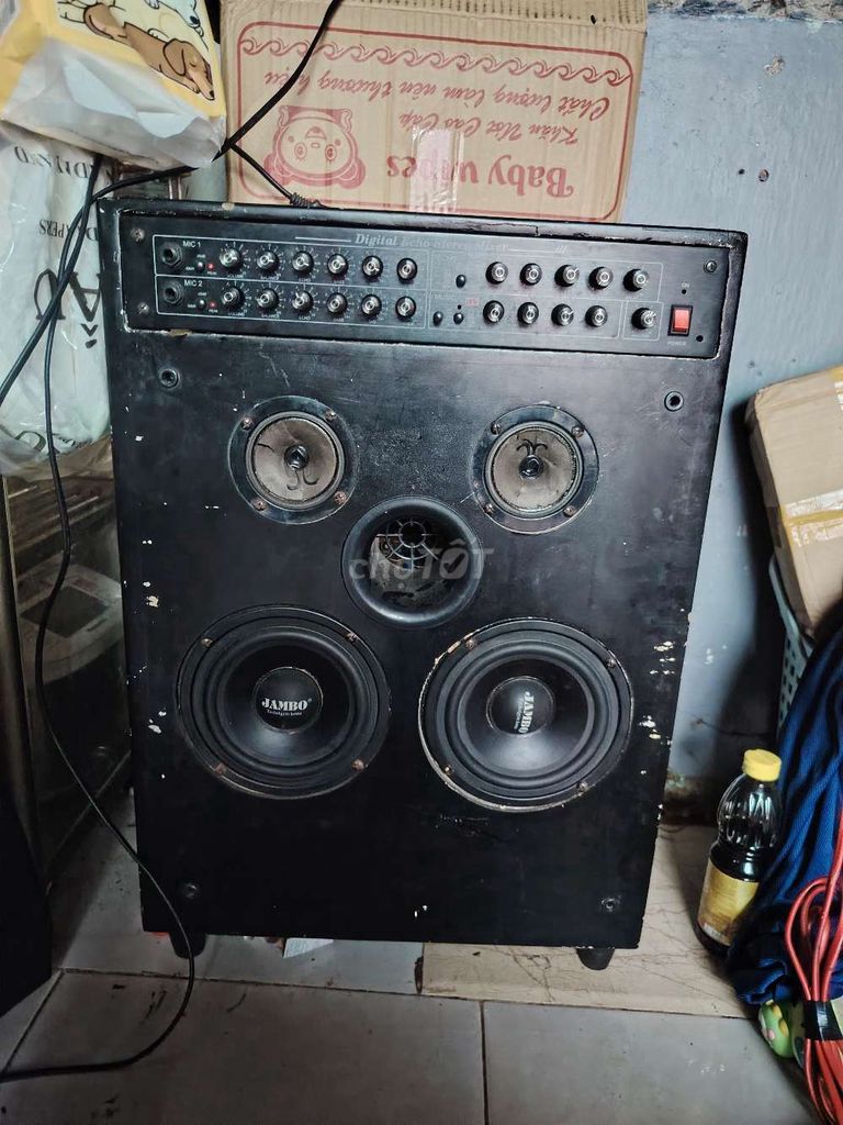 Loa karaoke Jambo Digital Echo Stereo Mixer. Mua bán Tivi, Âm thanh tại Quận 4 Tp Hồ Chí Minh được đăng bởi A út  hình 1