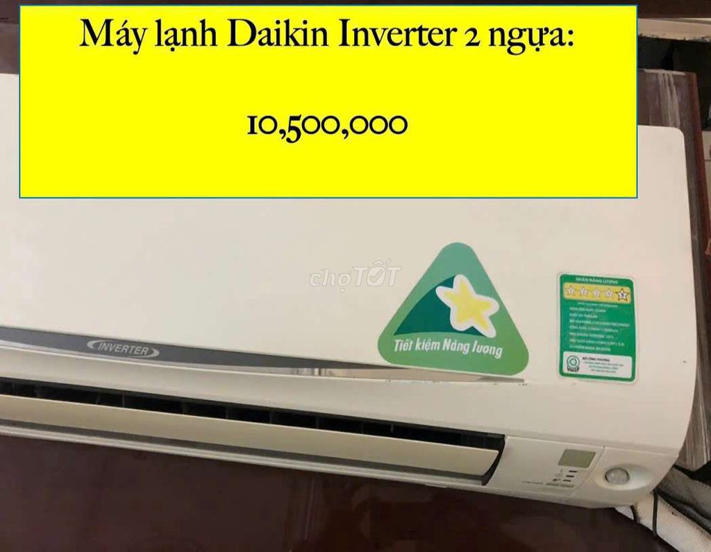 Máy lạnh Daikin Inverter 2 ngựa. Mua bán Máy lạnh, điều hoà tại Quận 6 Tp Hồ Chí Minh được đăng bởi Kiều hình 1