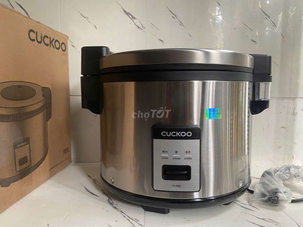 Nồi cơm điện Cuckoo CR-3555 6.3 lít. Mua bán Bếp, lò, đồ điện nhà bếp tại Quận 7 Tp Hồ Chí Minh được đăng bởi Điện Máy Gia Dụng hình 1