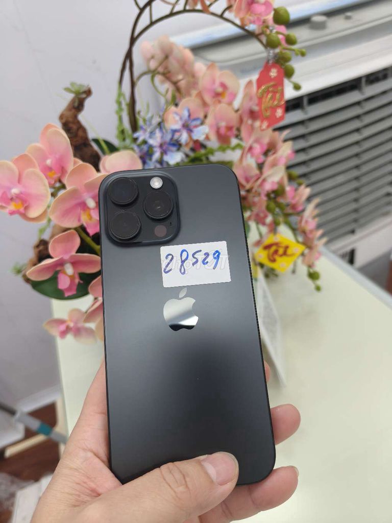 Apple iPhone 16 Pro Max Đen. Mua bán Điện thoại tại Thành phố Buôn Ma Thuột Đắk Lắk được đăng bởi Tèo Điện Thoại  hình 1