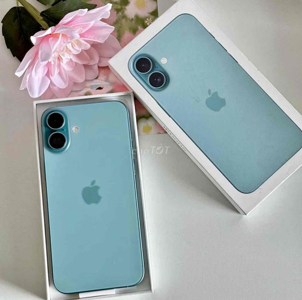 iPhone 16 Plus 128G Teal FULLBOX NEW BH APPLE 2026. Mua bán Điện thoại tại Quận 10 Tp Hồ Chí Minh được đăng bởi iStockHCM hình 1