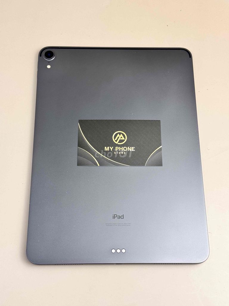 iPad Pro 11 inch 2018 Đen 64GB LL/A. Mua bán Máy tính bảng tại Quận 10 Tp Hồ Chí Minh được đăng bởi MY PHONE STORE hình 1