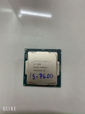 CPU Intel Core i5 7500 (3.80GHz,4 Cores 4 Threads)