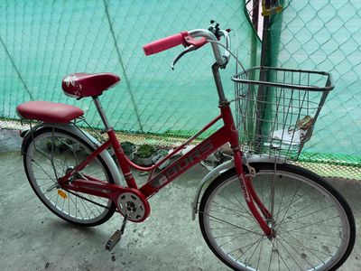 Xe đạp BORS nữ màu Đỏ. Mua bán Xe đạp tại Huyện Châu Thành Kiên Giang được đăng bởi thien bao