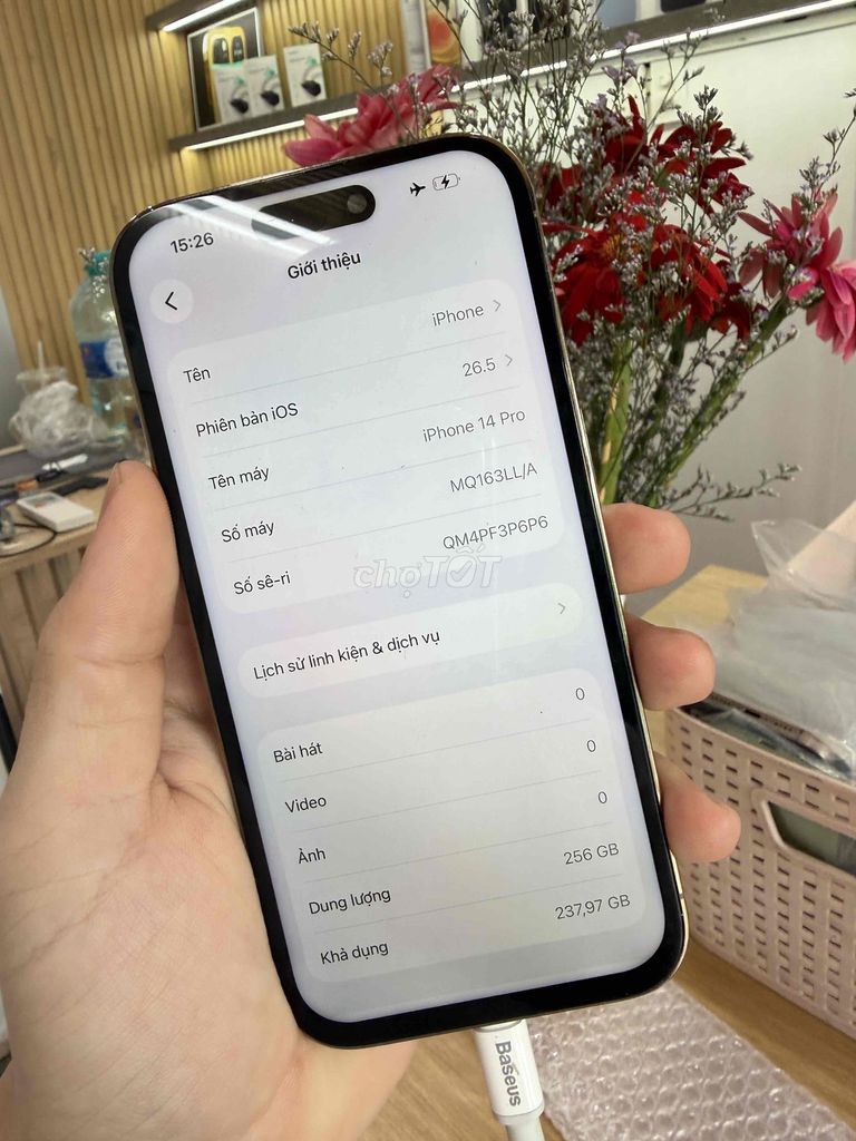 14pro đã thay màn 256gb. Mua bán Điện thoại tại Quận 12 Tp Hồ Chí Minh được đăng bởi San San Mobile hình 1