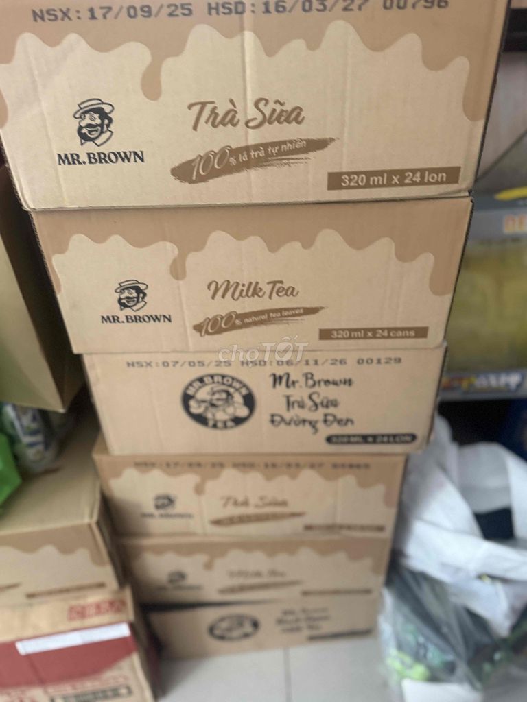 Trà sữa truyền thống đường đen Mr browm 320ml. Mua bán Đồ ăn, thực phẩm và các loại khác tại Quận Gò Vấp Tp Hồ Chí Minh được đăng bởi Bảo Nguyễn hình 1