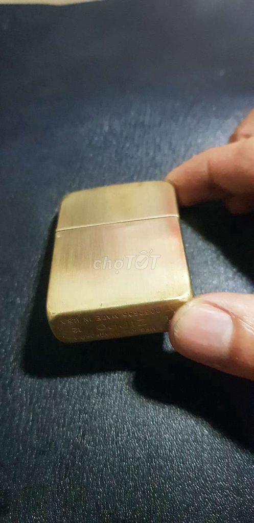 cần bán Bật lửa Zippo mỹ sx 12 Đồng thau.Vàng đồng. Mua bán Đồ sưu tầm, đồ cổ tại Thành phố Qui Nhơn Bình Định được đăng bởi quân hình 1