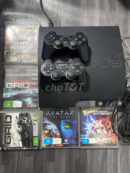 Máy chơi game Sony PS3 Slim Đen. Mua bán Thiết bị chơi game tại Quận 5 Tp Hồ Chí Minh được đăng bởi Hội Đồ Điện Tử hình 1