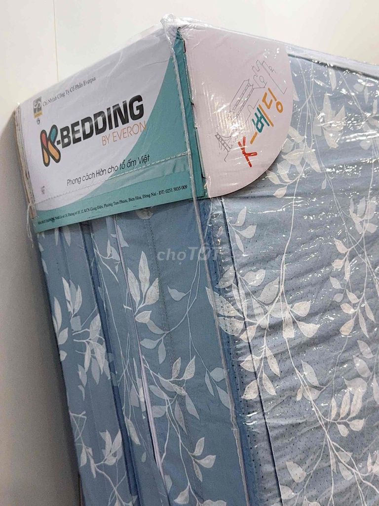Nệm K-bedding Everon 1m6x2m0 Xám xanh. Mua bán Giường, chăn ga gối nệm tại Quận 1 Tp Hồ Chí Minh được đăng bởi Tình hình 1