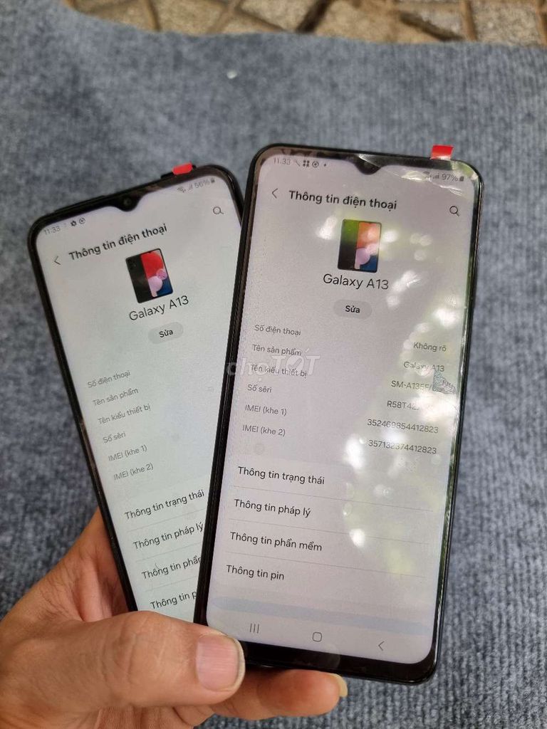 Samsung Galaxy A13 128GB Full Zin A-Z. Mua bán Điện thoại tại Quận Liên Chiểu Đà Nẵng được đăng bởi Bảo Lâm hình 1