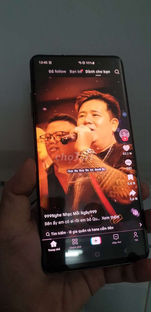 Samsung S10 5G bản 512gb lướt tiktok vèo vèo. Mua bán Điện thoại tại Quận 12 Tp Hồ Chí Minh được đăng bởi Điện thoại SAMPHONE hình 1
