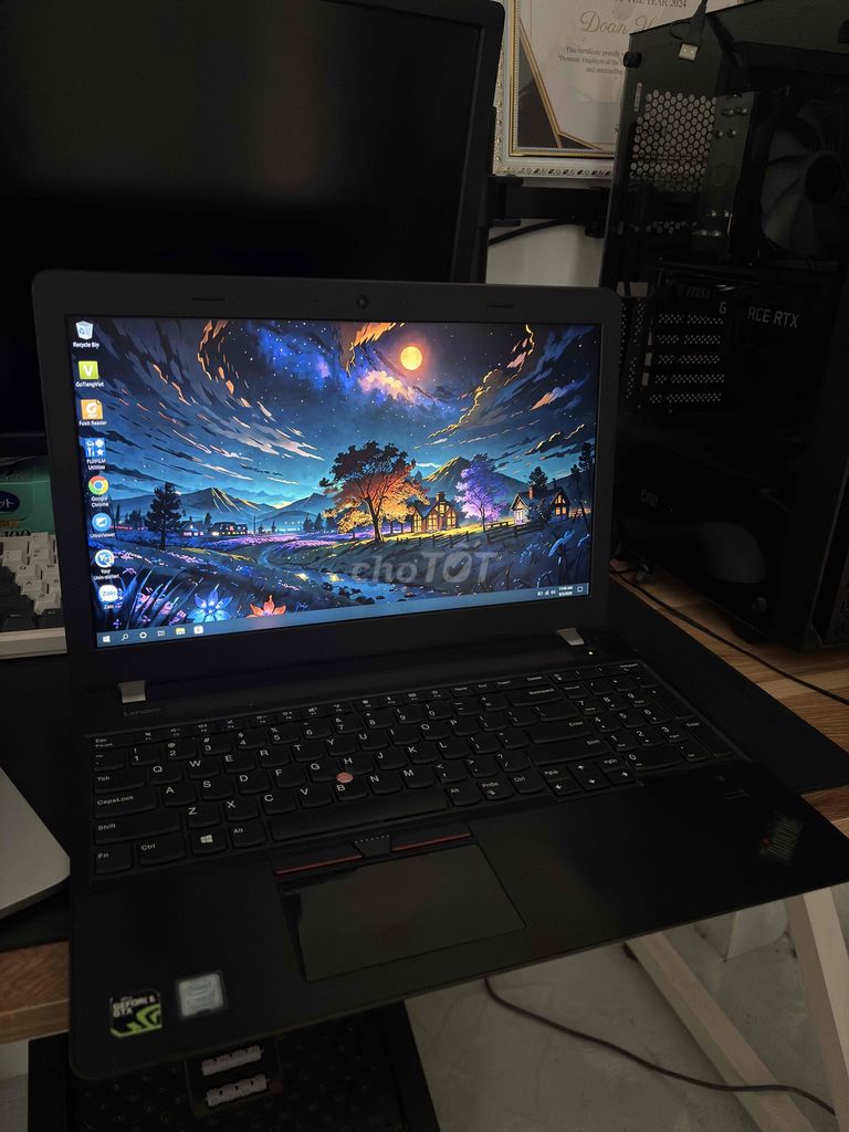 Lenovo Thinkpad E570 8GB/128GB Đen. Mua bán Laptop tại Quận Thanh Khê Đà Nẵng được đăng bởi Đoàn Hữu Nhân hình 1