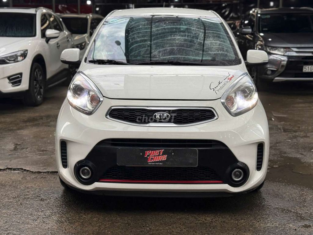 Kia Morning 2016 Si 1.25 AT, màu trắng, 53.000 km. Mua bán Ô tô tại Quận Bình Tân Tp Hồ Chí Minh được đăng bởi Son Do hình 1